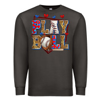 Smoke play ball baseball Premium Sweatshirt - Zillion Design Studio
