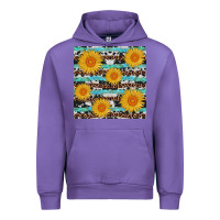 Tulip sunflower western seamless Urban Hoodie - AdoDesignShop