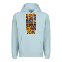 Blue Mist proud veteran 12 oz slim can cooler Premium Hoodie - Artiststas