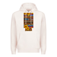 Pale Pink proud veteran 12 oz slim can cooler Premium Hoodie - Artiststas