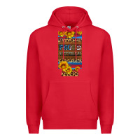 Red proud veteran 12 oz slim can cooler Premium Hoodie - Artiststas