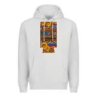 Dove Grey proud veteran 12 oz slim can cooler Premium Hoodie - Artiststas