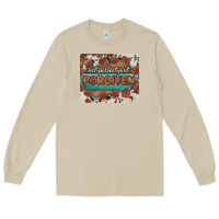 Mushroom not perfect just forgiven Long Sleeve Tee - BarkalooDesign