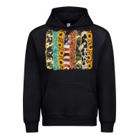 Black western brushstroke Urban Hoodie - AdoDesignShop