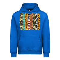 Cobalt western brushstroke Urban Hoodie - AdoDesignShop