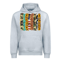 Heather Grey western brushstroke Urban Hoodie - AdoDesignShop