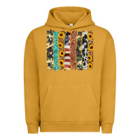 Pigment Peanut Butter western brushstroke Urban Hoodie - AdoDesignShop