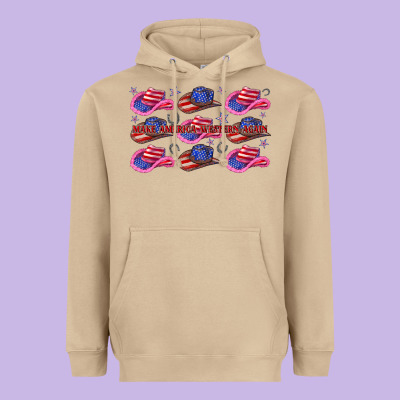 Heavyweight Hoodie make america western again
