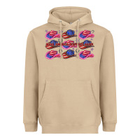 Mushroom make america western again Heavyweight Hoodie - texasbilliewilder