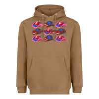 Toasted Coconut make america western again Heavyweight Hoodie - texasbilliewilder