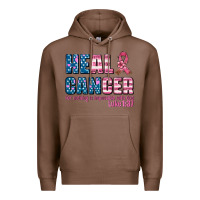 Chestnut heal cancer with cancer ribbon Premium Hoodie - AdoDesignShop