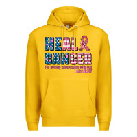Lemon heal cancer with cancer ribbon Premium Hoodie - AdoDesignShop