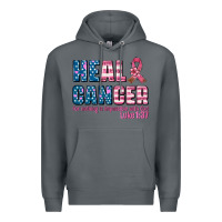 Rock heal cancer with cancer ribbon Premium Hoodie - AdoDesignShop
