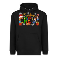 Black christmas crew Heavyweight Hoodie - Zillion Design Studio