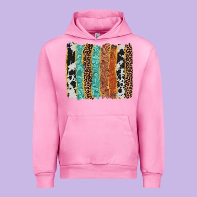 Western Brushstroke Urban Hoodie Designed By Adodesignshop