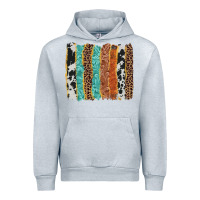 Heather Grey western brushstroke Urban Hoodie - AdoDesignShop