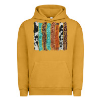 Pigment Peanut Butter western brushstroke Urban Hoodie - AdoDesignShop
