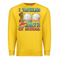 Lemon i tackled 100 days of school volleyball Premium Sweatshirt - Zillion Design Studio