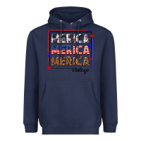 Navy merica merica merica vintage Heavyweight Hoodie - texasbilliewilder