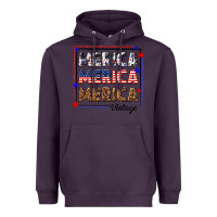 Plum merica merica merica vintage Heavyweight Hoodie - texasbilliewilder