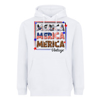 White merica merica merica vintage Heavyweight Hoodie - texasbilliewilder