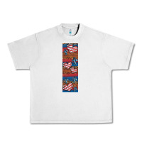 Lunar Rock usa flag and cross penwraps Urban Heavy Tee - Artiststas