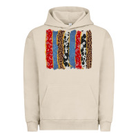 Pigment French Oak western brushstroke Urban Hoodie - AdoDesignShop