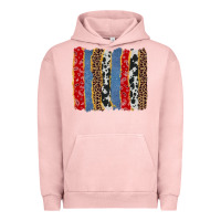 Pigment Salmon western brushstroke Urban Hoodie - AdoDesignShop