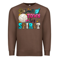 Chestnut small town big spirit volleyball Premium Sweatshirt - Zillion Design Studio