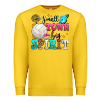 Lemon small town big spirit volleyball Premium Sweatshirt - Zillion Design Studio