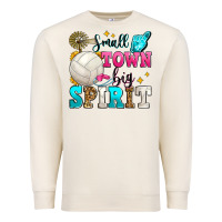 Sandshell small town big spirit volleyball Premium Sweatshirt - Zillion Design Studio