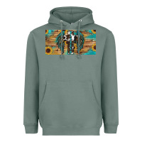Sage western blessed cros sunflowers licence plate Heavyweight Hoodie - RanaPortraitStore