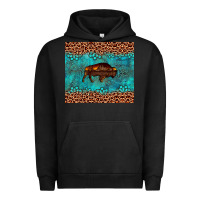 Pigment Black bison leopard gemstone Urban Hoodie - Artiststas