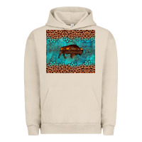 Pigment French Oak bison leopard gemstone Urban Hoodie - Artiststas