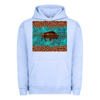 Bison Leopard Gemstone Urban Hoodie | Teevron