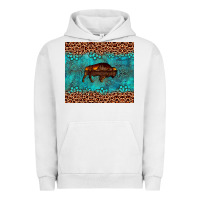 Pigment Lunar Rock bison leopard gemstone Urban Hoodie - Artiststas
