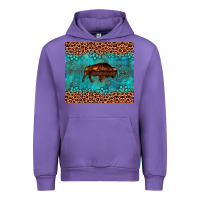 Tulip bison leopard gemstone Urban Hoodie - Artiststas