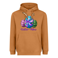 Meerkat easter bunny ear eggs easter vibes Heavyweight Hoodie - RanaPortraitStore