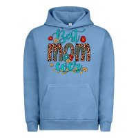 Pigment Pebble Blue best mom ever Urban Hoodie - Artiststas