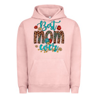 Pigment Salmon best mom ever Urban Hoodie - Artiststas