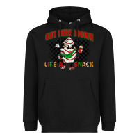 Black out here lookin like a snack Heavyweight Hoodie - Zillion Design Studio