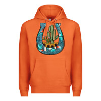 Carrot cactus horseshoe Premium Hoodie - JahusDesignShop