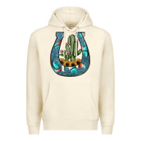 Sandshell cactus horseshoe Premium Hoodie - JahusDesignShop