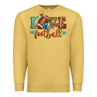 Love Football Premium Sweatshirt | Teevron