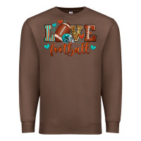 Chestnut love football Premium Sweatshirt - Zillion Design Studio