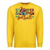Lemon love football Premium Sweatshirt - Zillion Design Studio