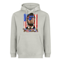 Moon Dust merica with lincoln Heavyweight Hoodie - texasbilliewilder