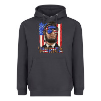 Smoke merica with lincoln Heavyweight Hoodie - texasbilliewilder