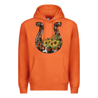 Carrot horseshoe sunflower Premium Hoodie - JahusDesignShop