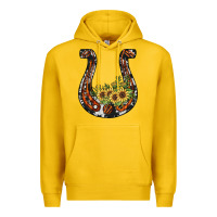 Lemon horseshoe sunflower Premium Hoodie - JahusDesignShop